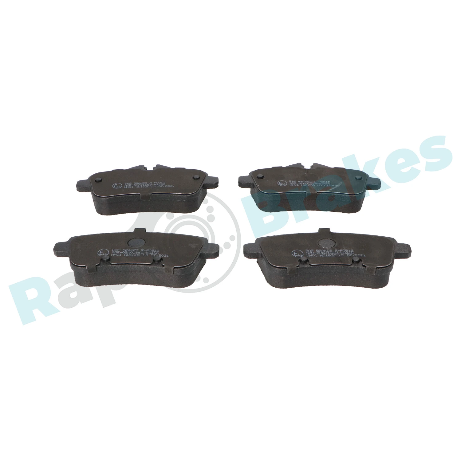 Brake Pad Set, disc brake R-P0812
