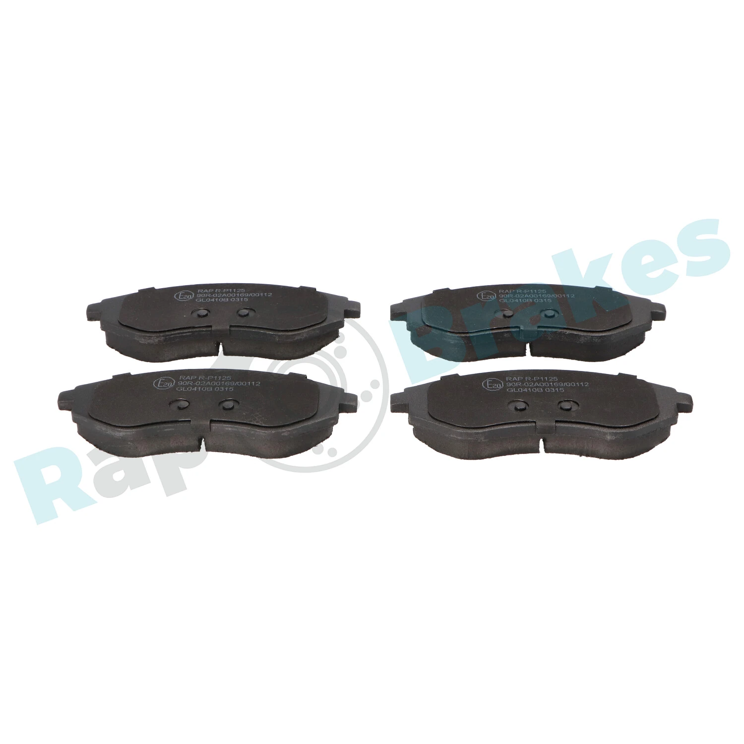 Brake Pad Set, disc brake R-P1125