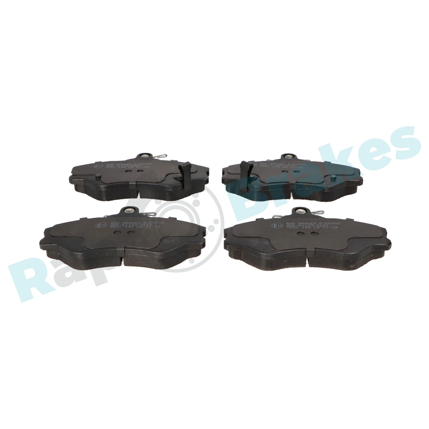 Brake Pad Set, disc brake R-P0932