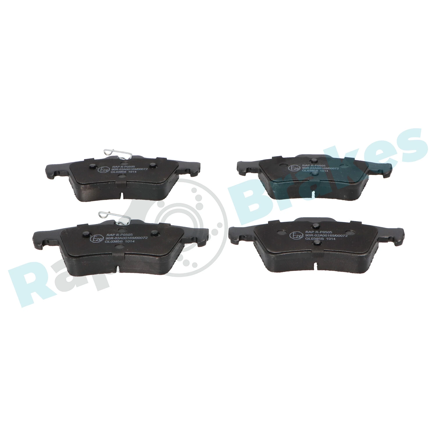 Brake Pad Set, disc brake R-P0505