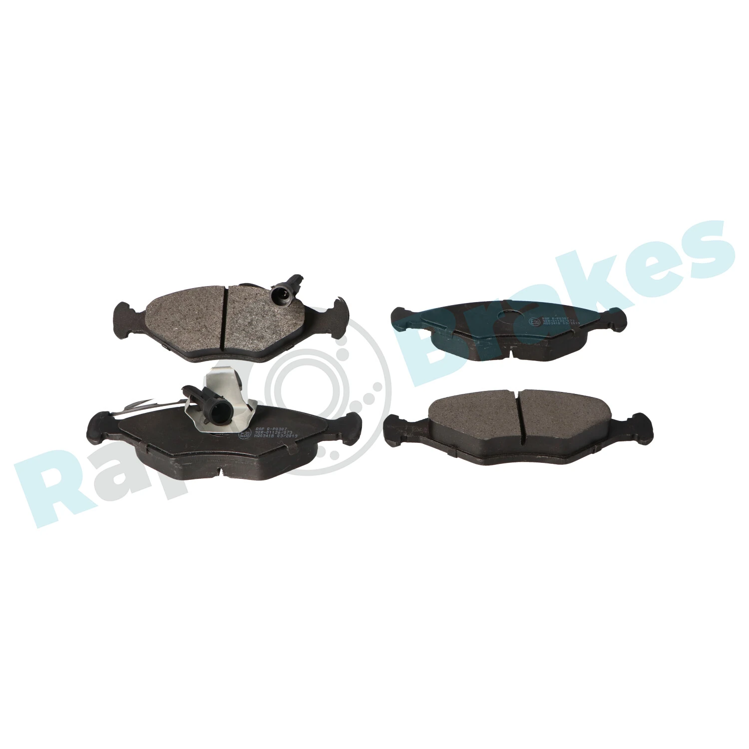 Brake Pad Set, disc brake R-P0307