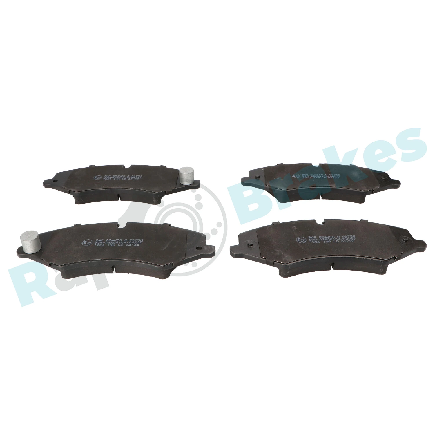Brake Pad Set, disc brake R-P0756