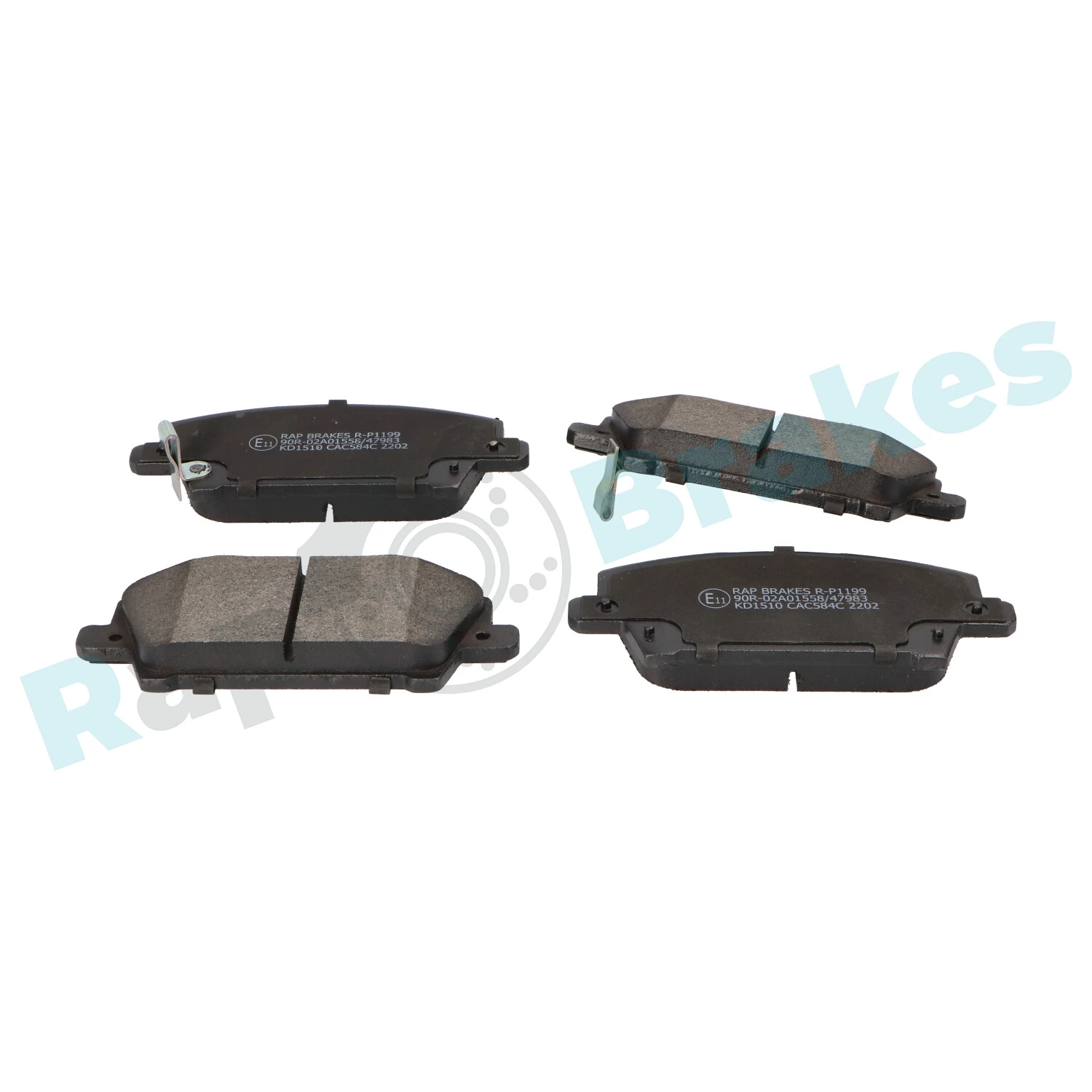 Brake Pad Set, disc brake R-P1199