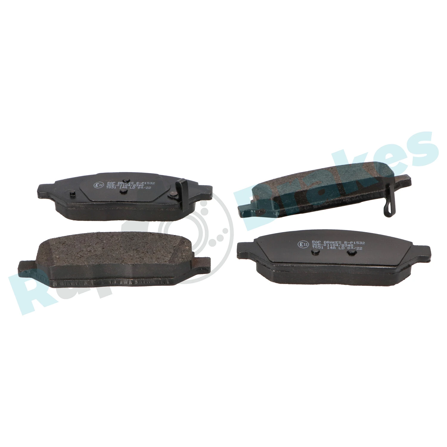 Brake Pad Set, disc brake R-P1532