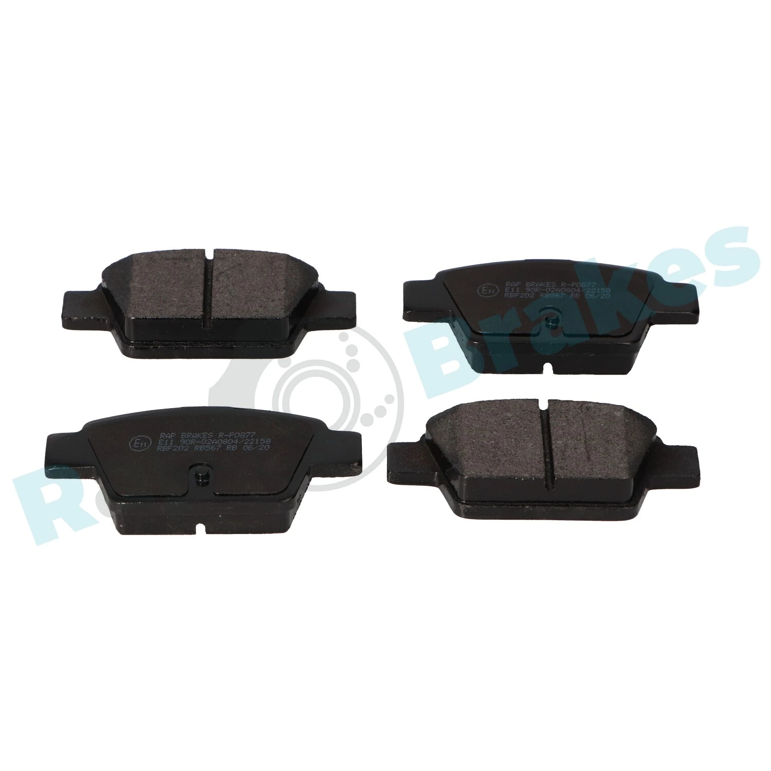 Brake Pad Set, disc brake R-P0877