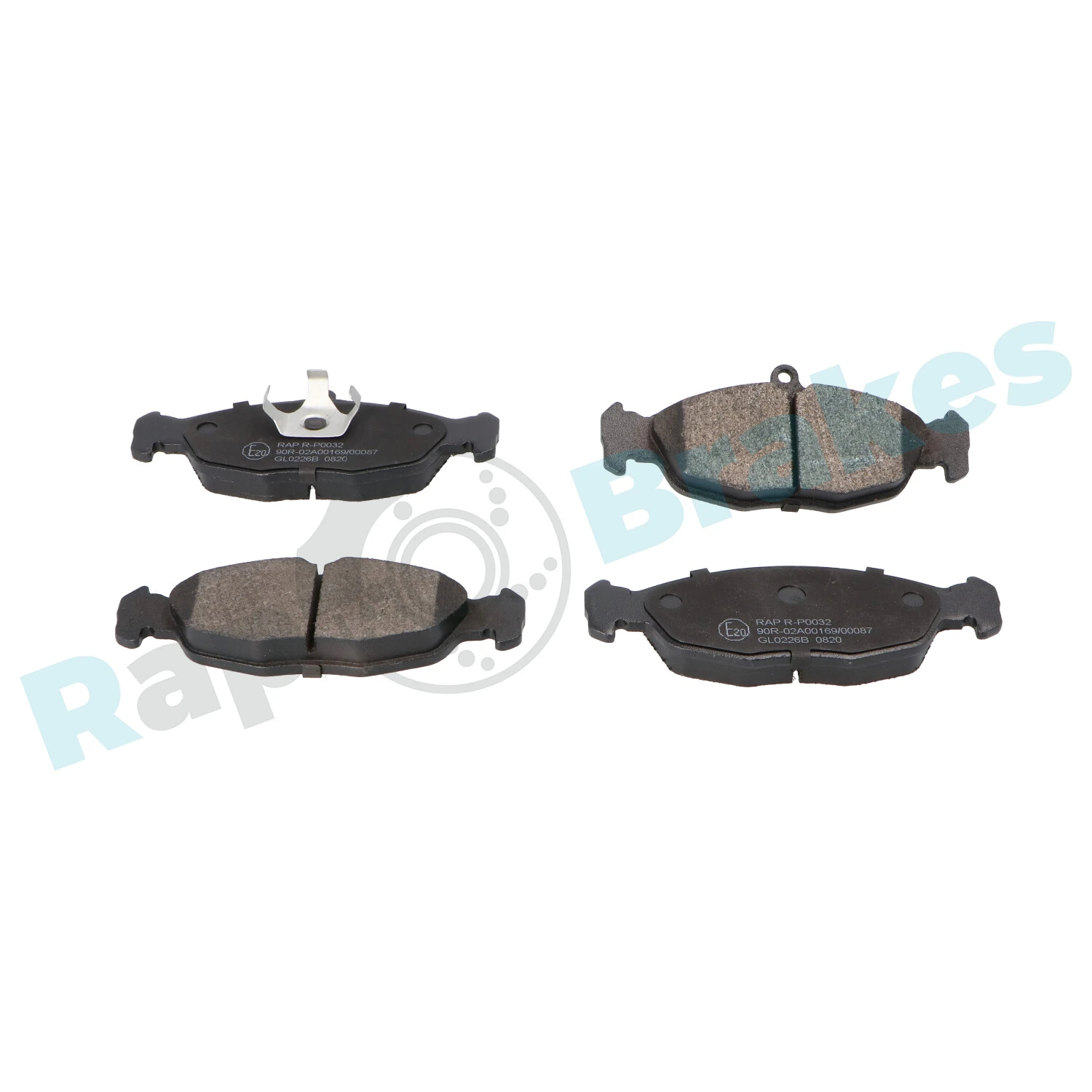 Brake Pad Set, disc brake R-P0032