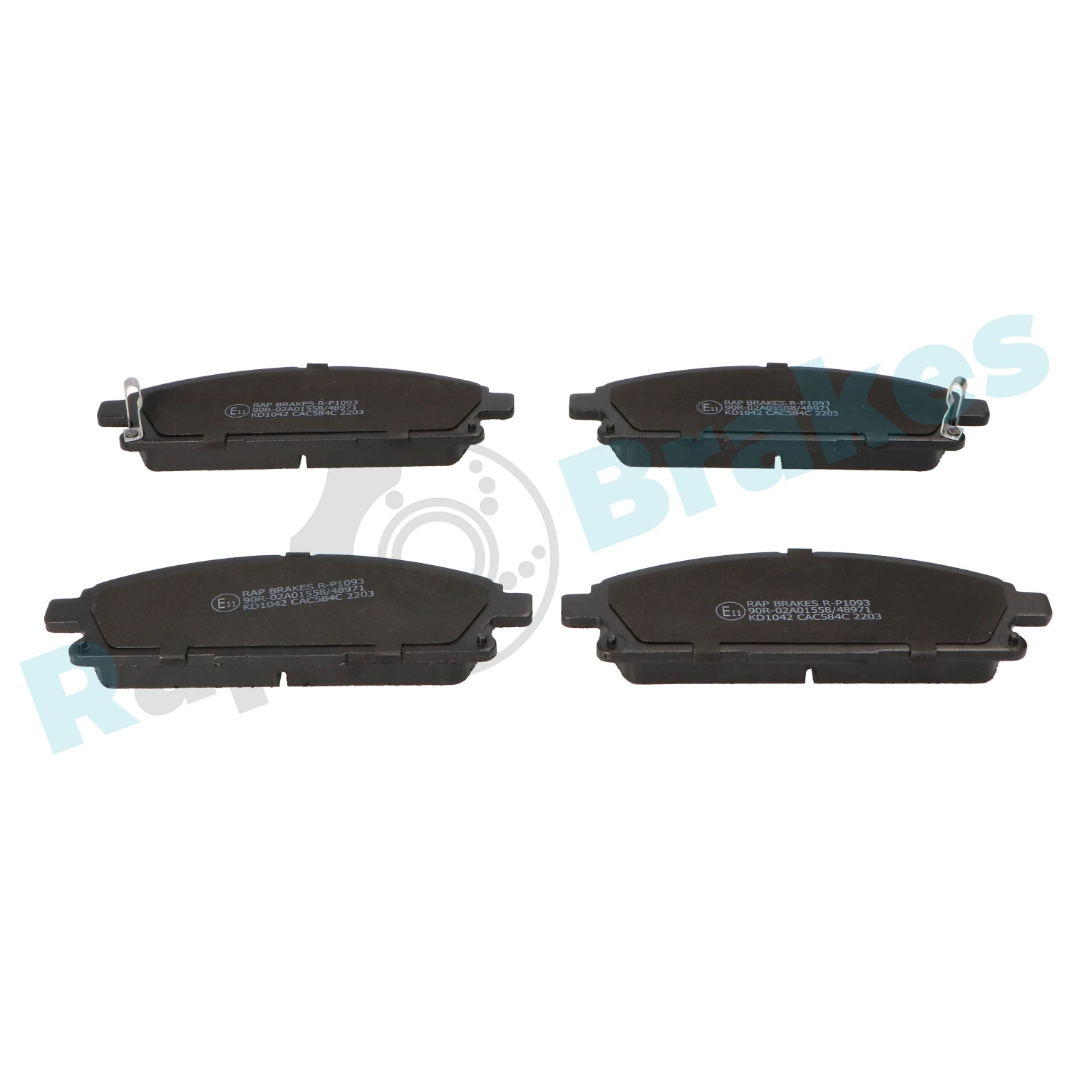 Brake Pad Set, disc brake R-P1093
