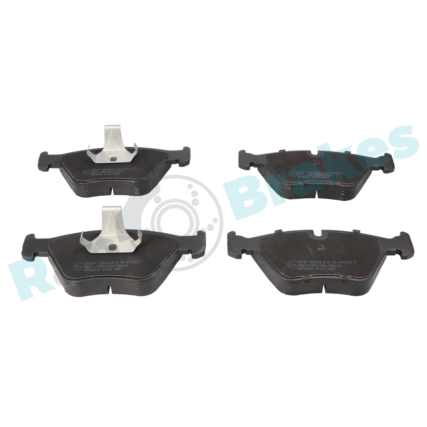 Brake Pad Set, disc brake R-P0317