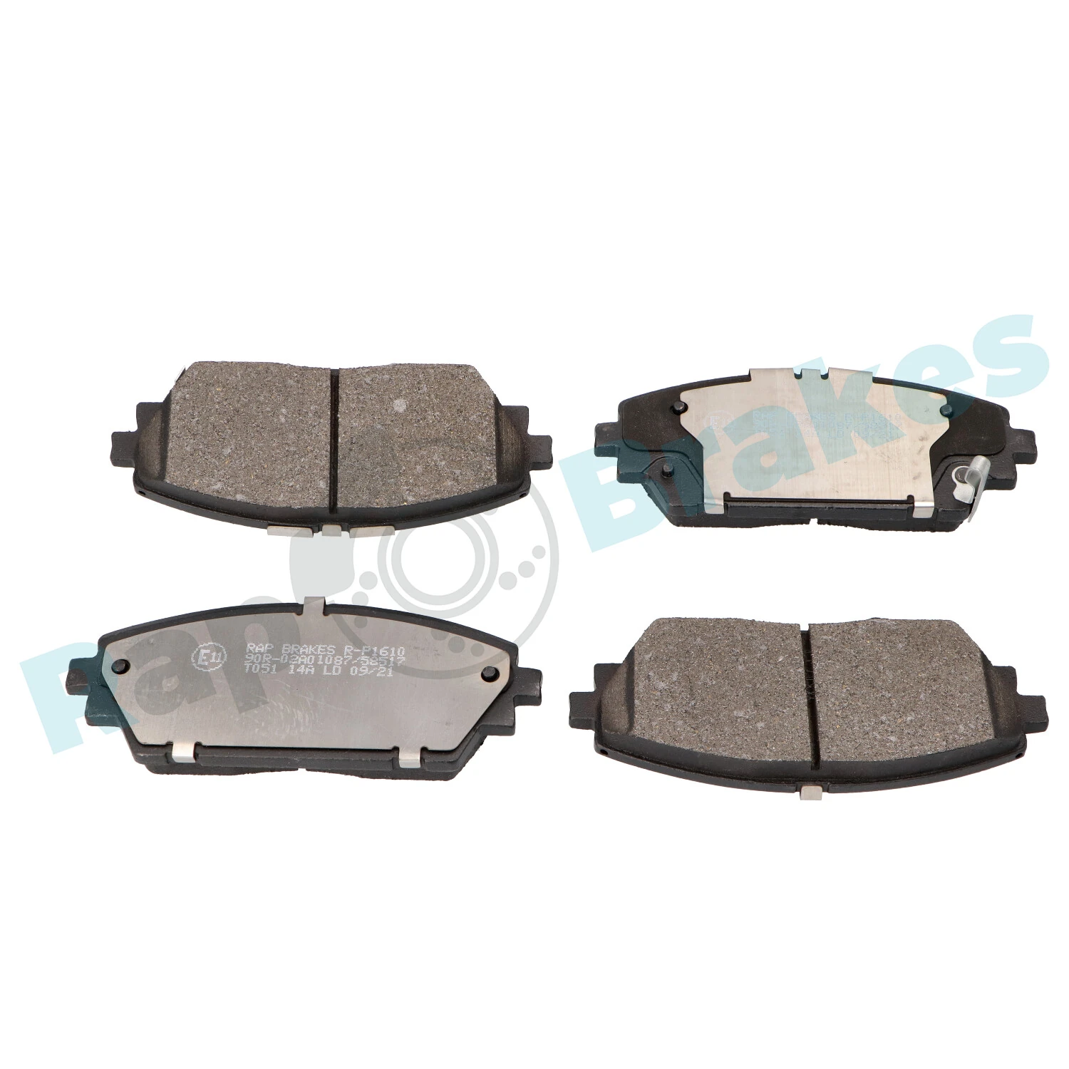 Brake Pad Set, disc brake R-P1610