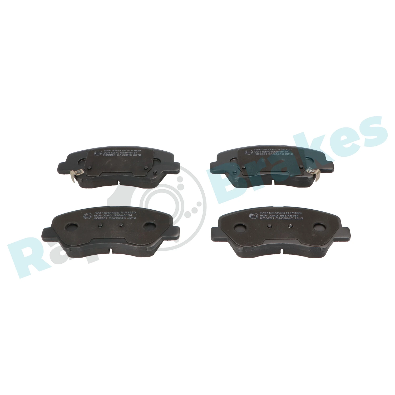 Brake Pad Set, disc brake R-P1520