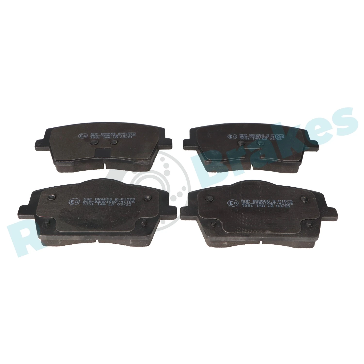 Brake Pad Set, disc brake R-P1575