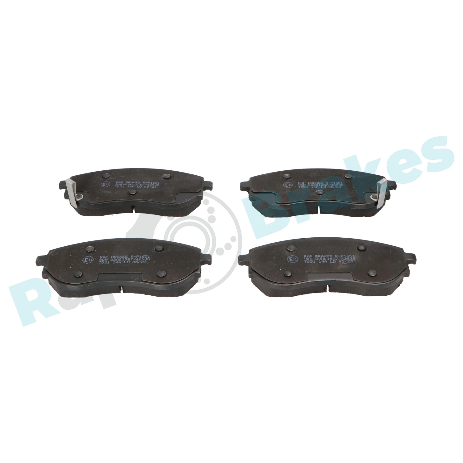 Brake Pad Set, disc brake R-P1651