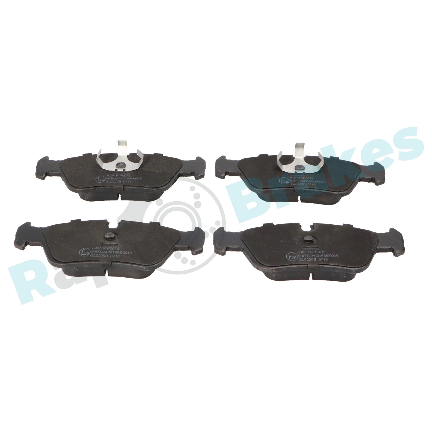 Brake Pad Set, disc brake R-P0076