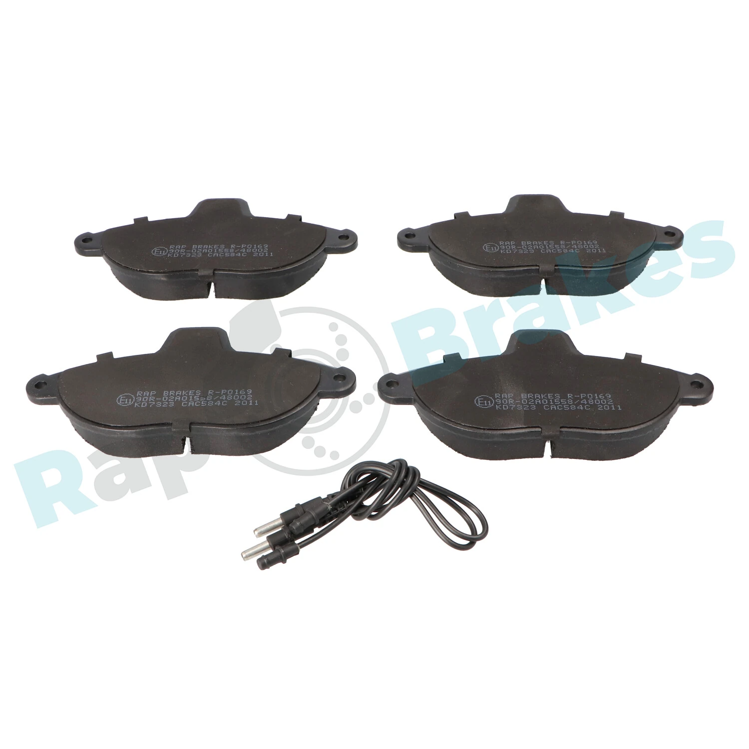 Brake Pad Set, disc brake R-P0169