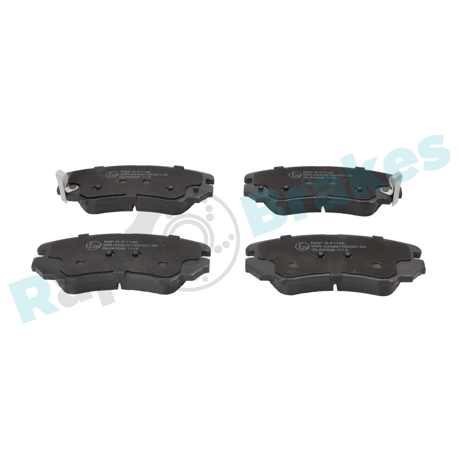 Brake Pad Set, disc brake R-P1146