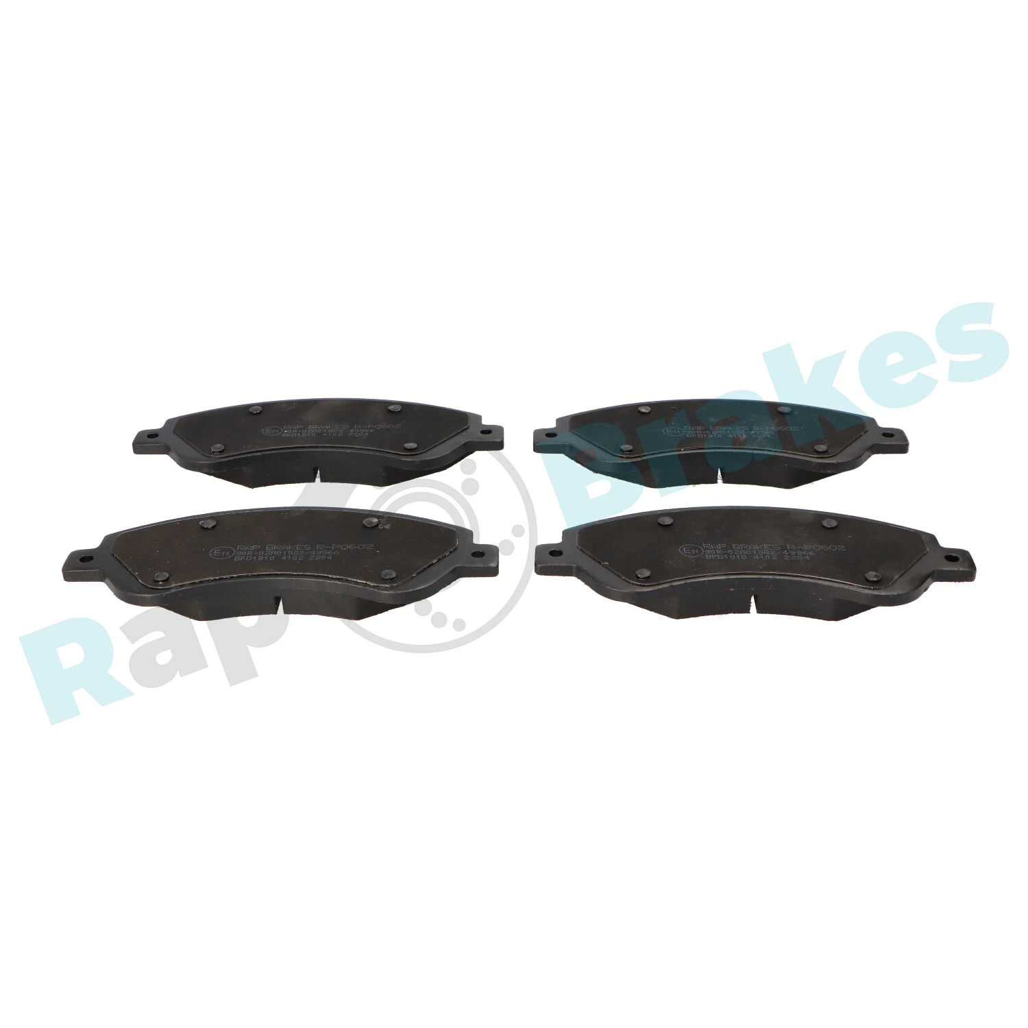 Brake Pad Set, disc brake R-P0602