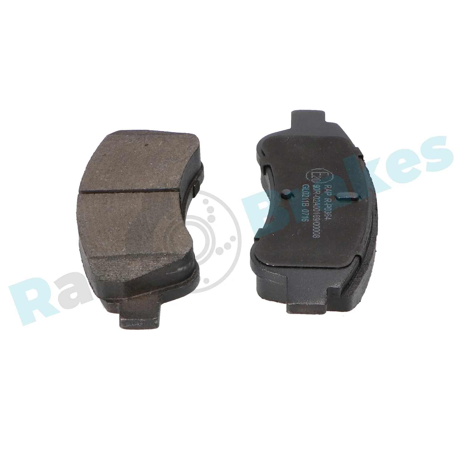 Brake Pad Set, disc brake R-P0364