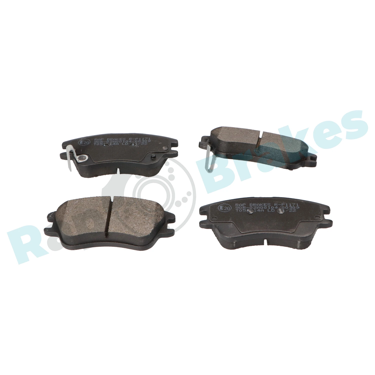 Brake Pad Set, disc brake R-P1171