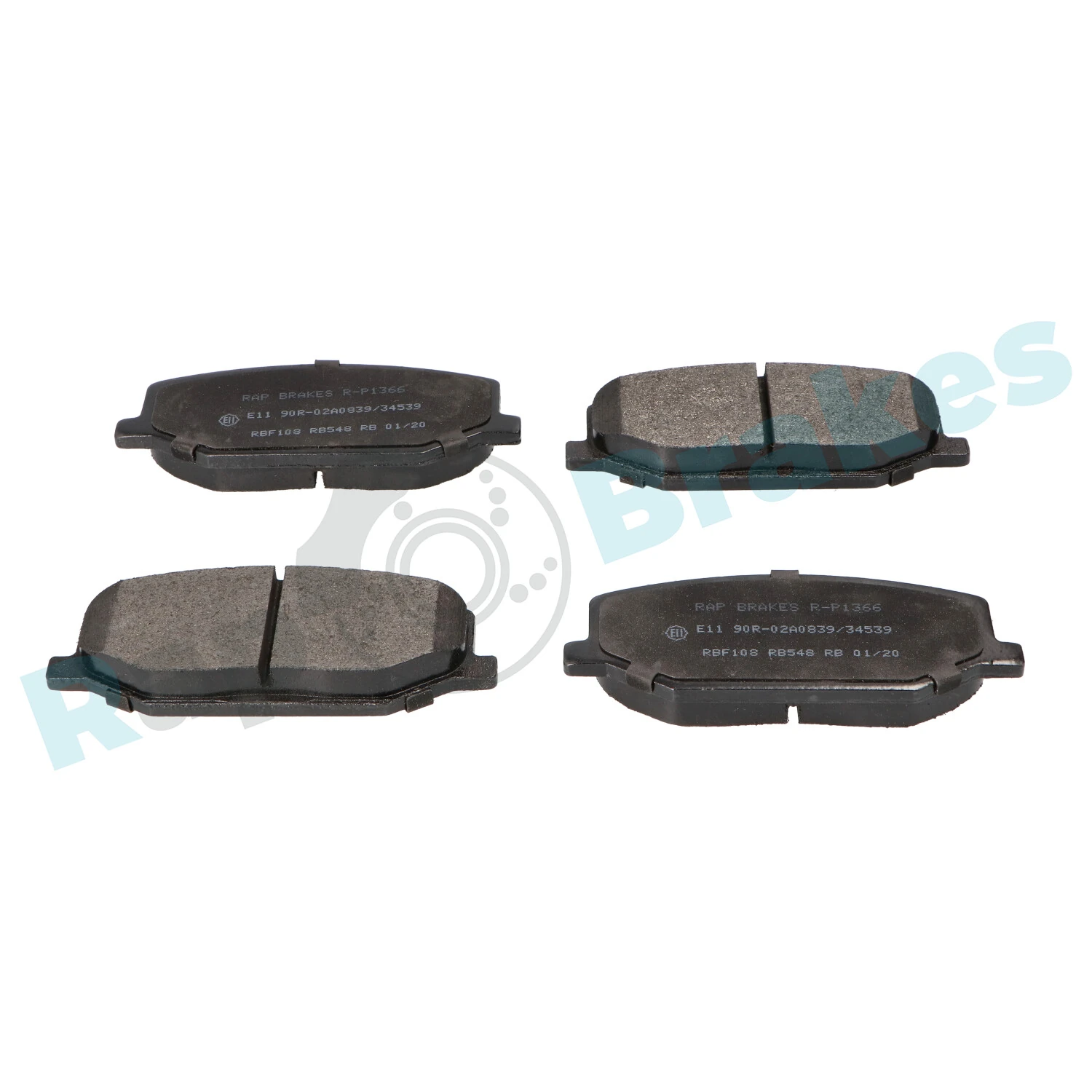 Brake Pad Set, disc brake R-P1366