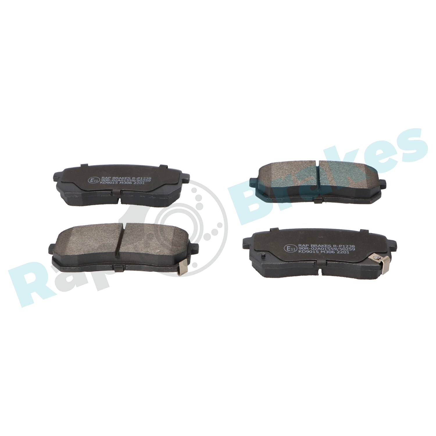 Brake Pad Set, disc brake R-P1238
