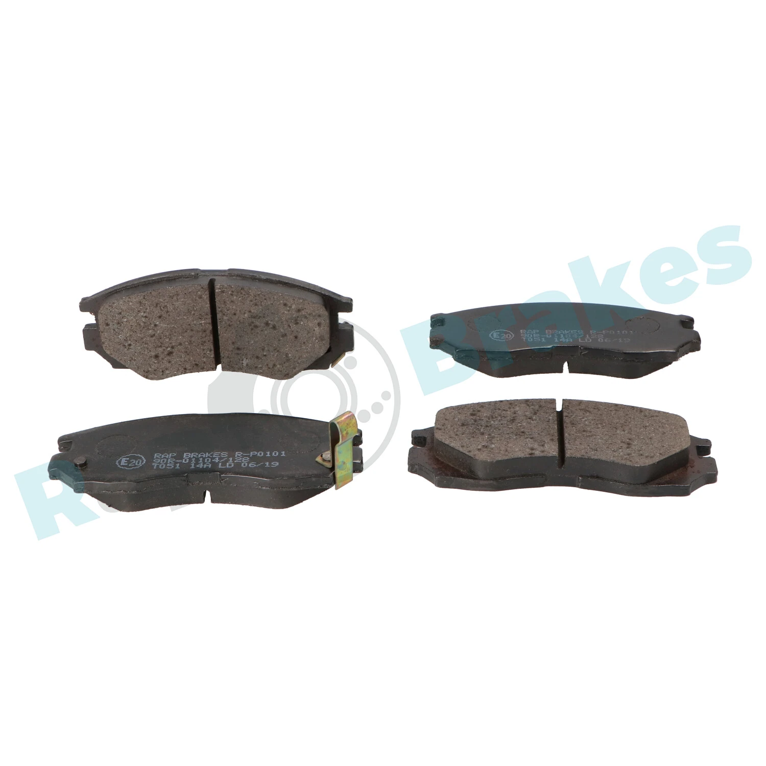 Brake Pad Set, disc brake R-P0101