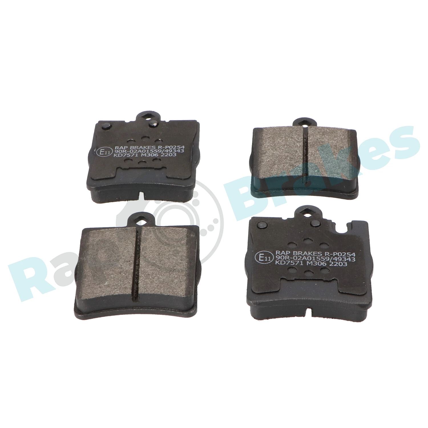 Brake Pad Set, disc brake R-P0254