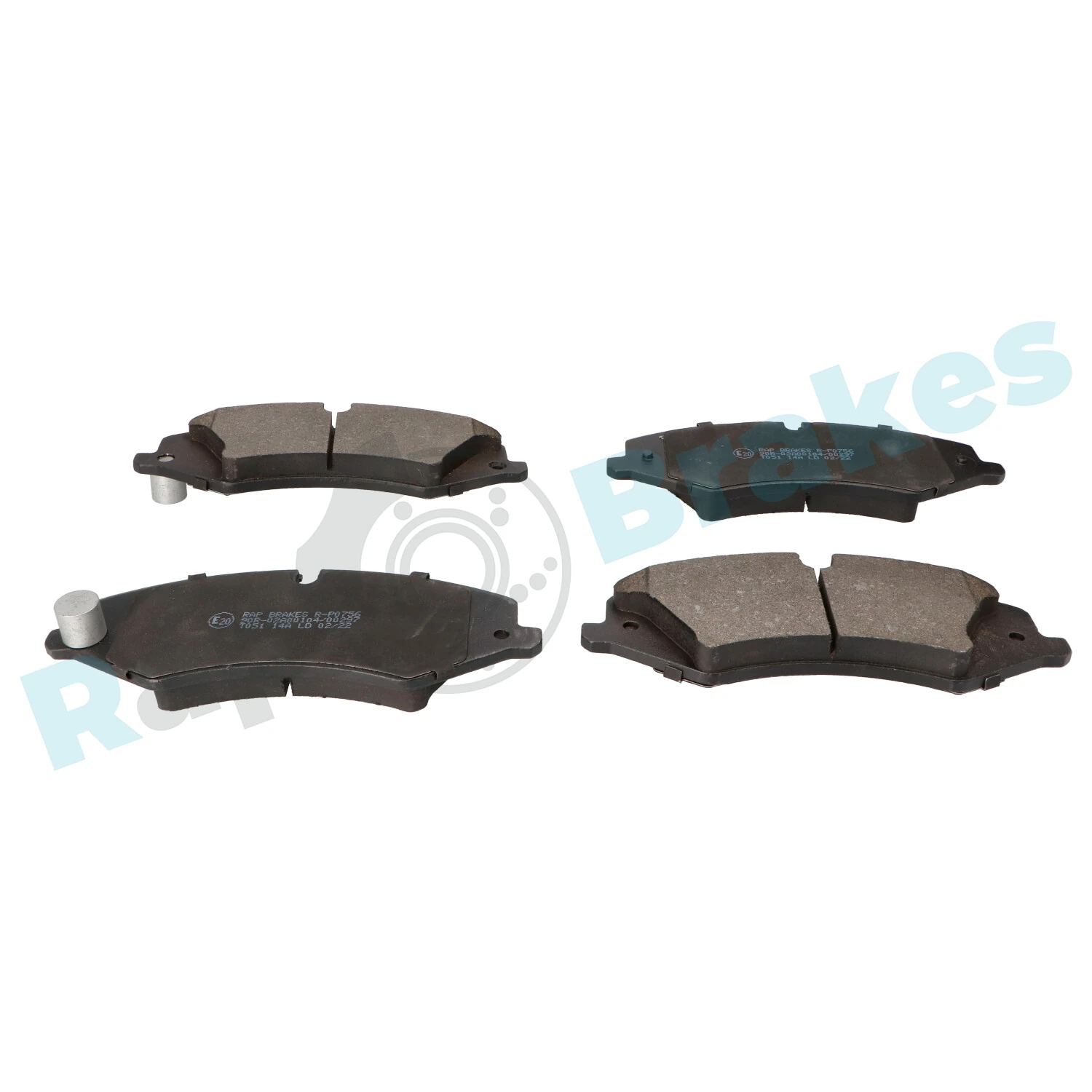 Brake Pad Set, disc brake R-P0756