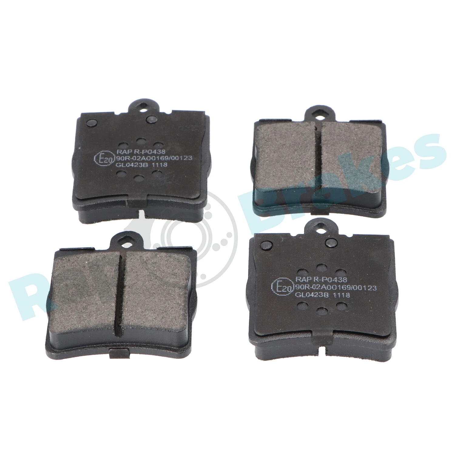 Brake Pad Set, disc brake R-P0438