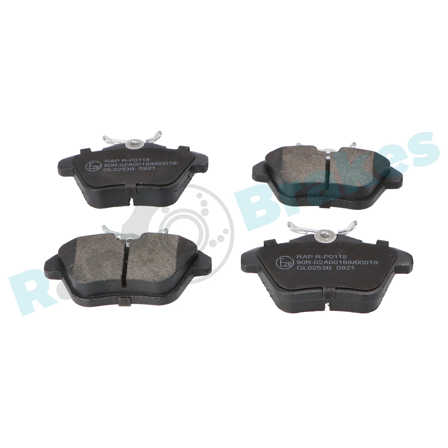 Brake Pad Set, disc brake R-P0118
