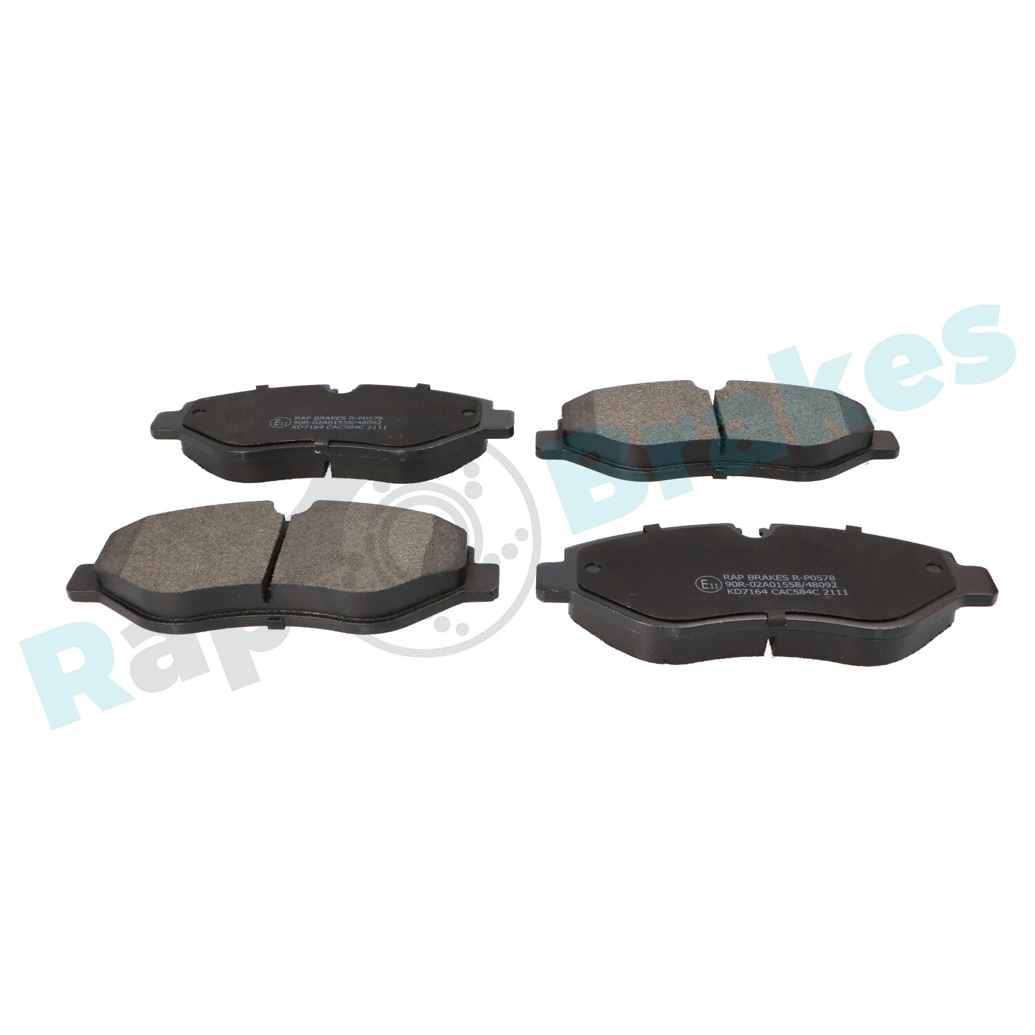 Brake Pad Set, disc brake R-P0578