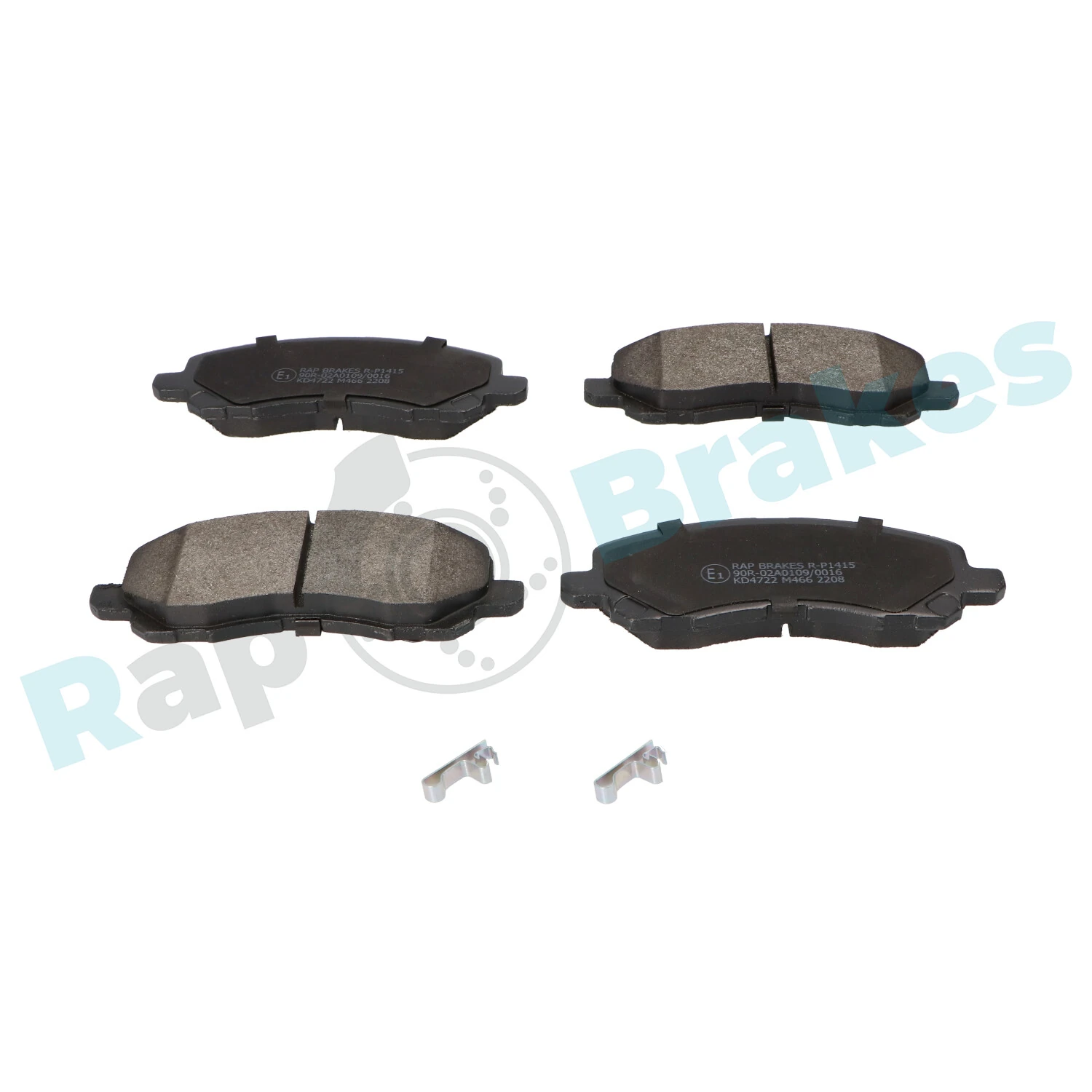 Kit de plaquettes de frein, frein à disque R-P1415