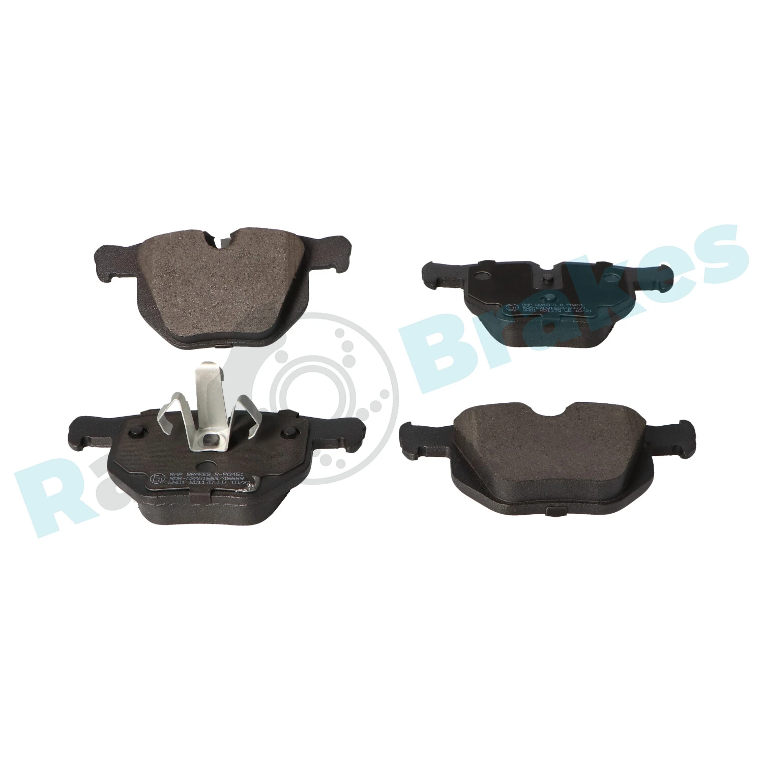 Brake Pad Set, disc brake R-P0451