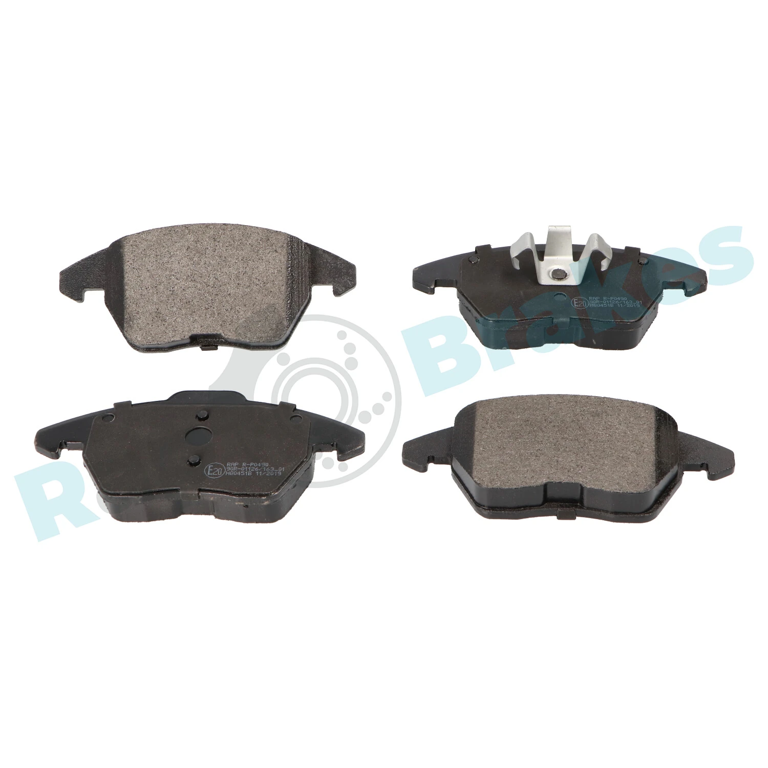 Brake Pad Set, disc brake R-P0490