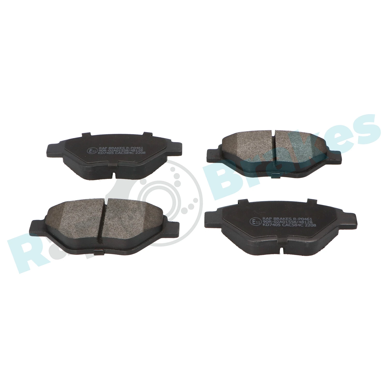Brake Pad Set, disc brake R-P0461
