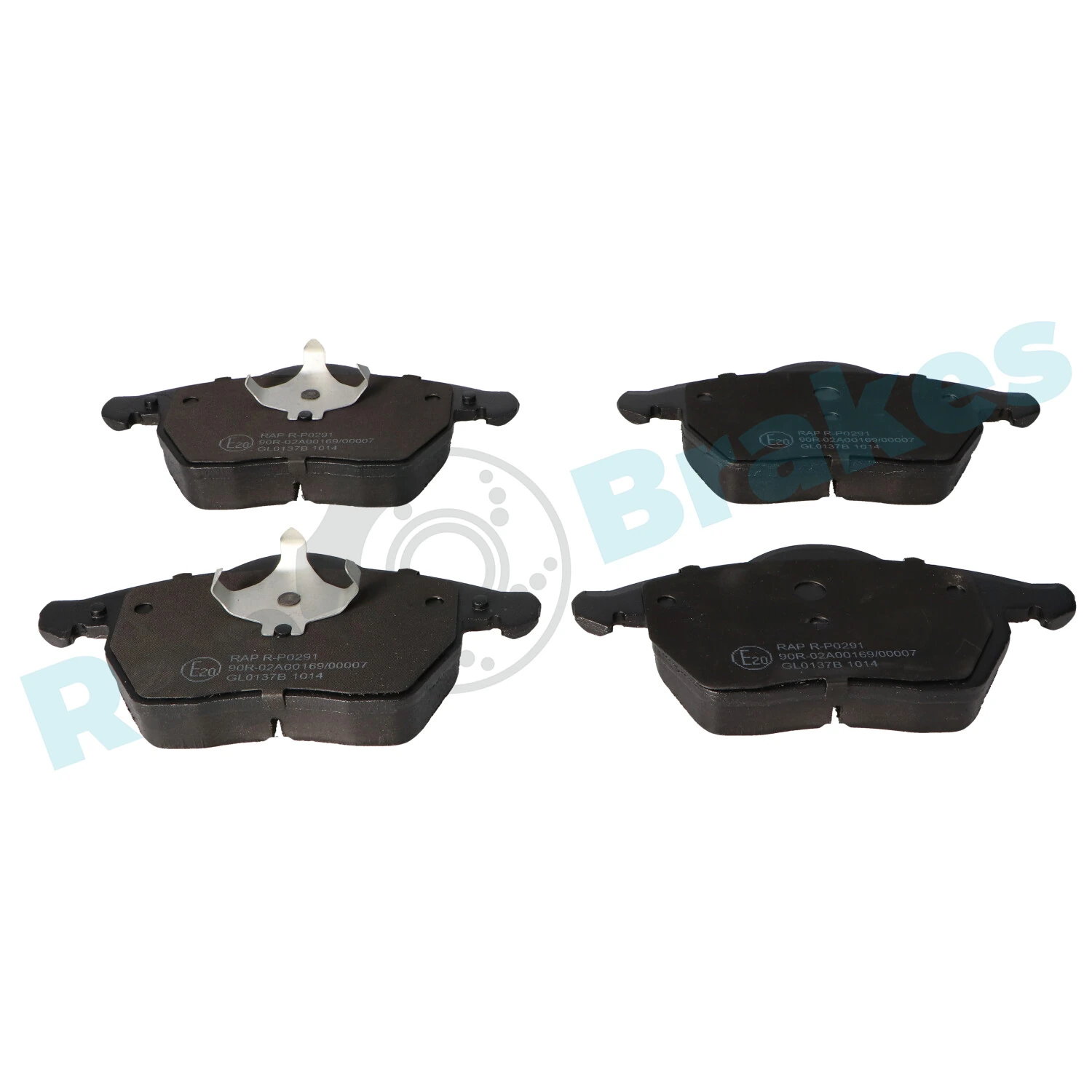 Brake Pad Set, disc brake R-P0291