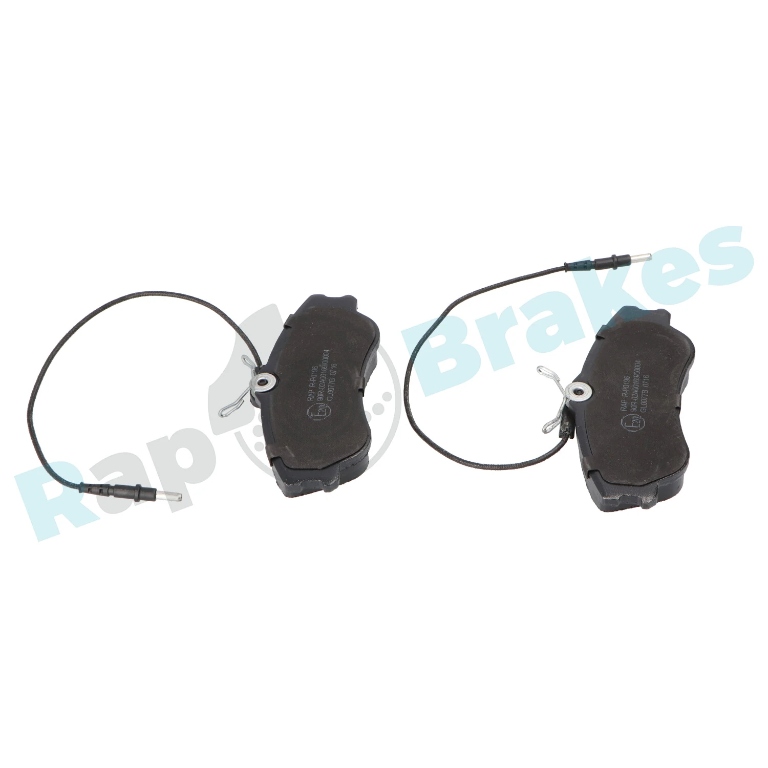 Brake Pad Set, disc brake R-P0196