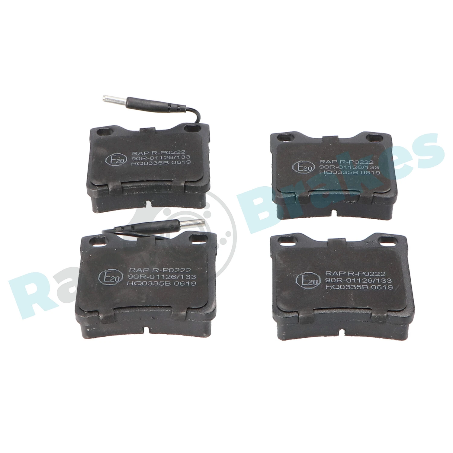 Brake Pad Set, disc brake R-P0222