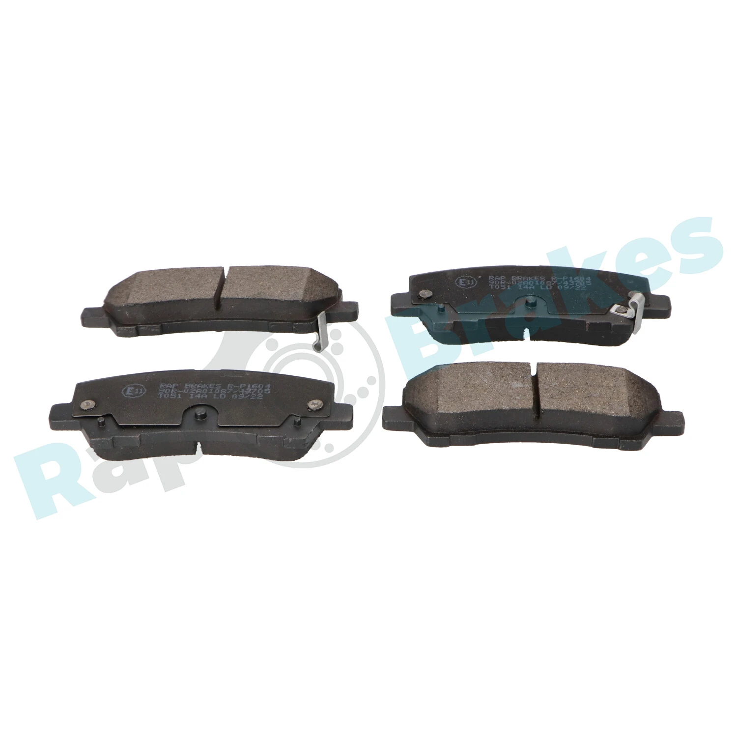 Brake Pad Set, disc brake R-P1604
