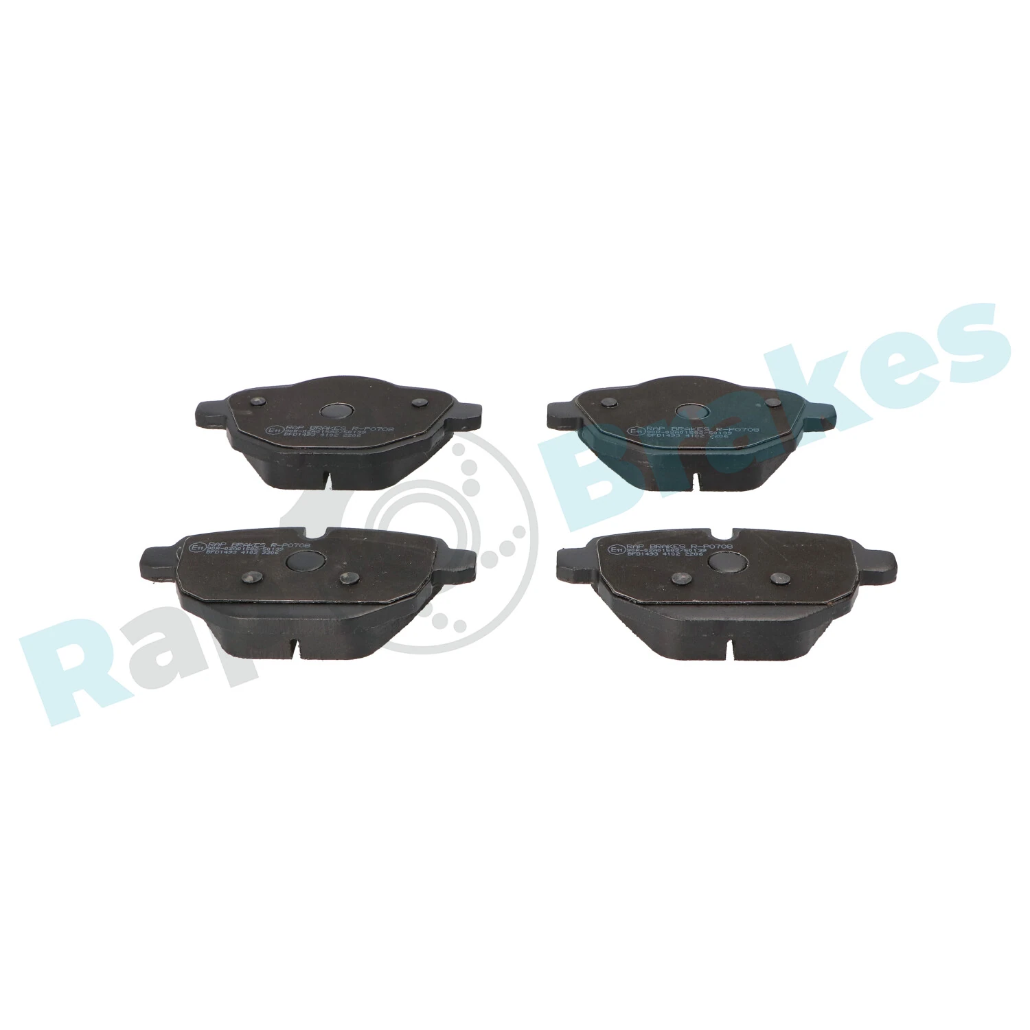 Brake Pad Set, disc brake R-P0708