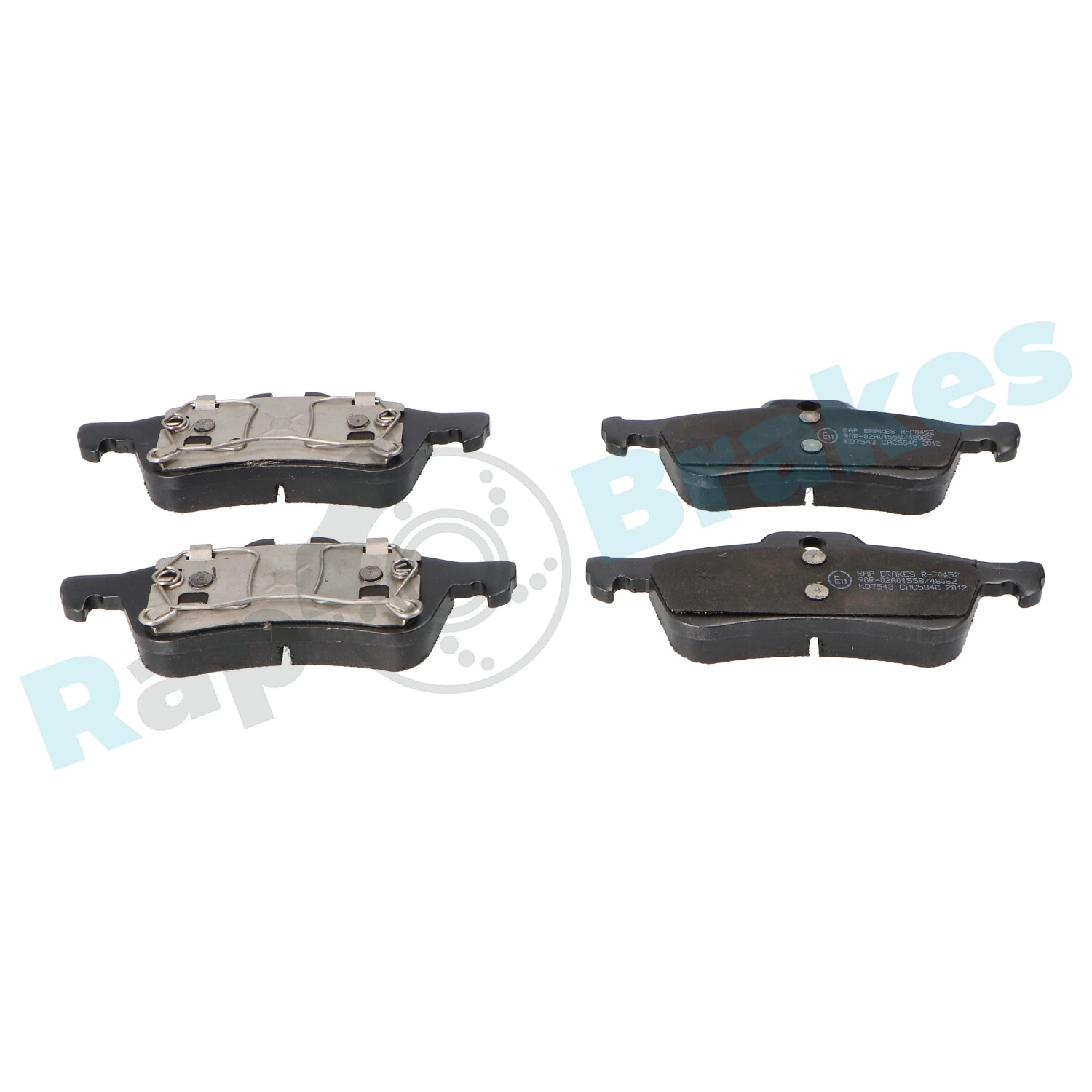 Brake Pad Set, disc brake R-P0452