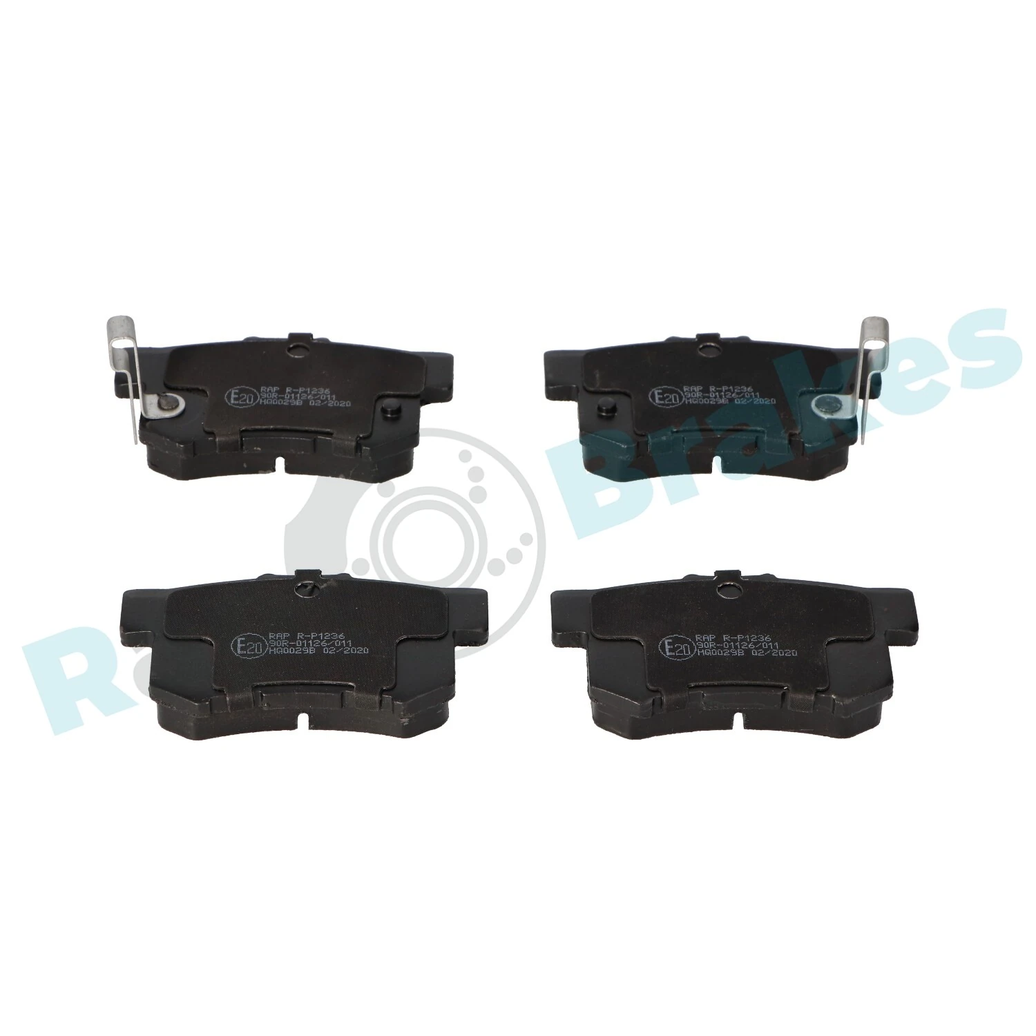 Brake Pad Set, disc brake R-P1236