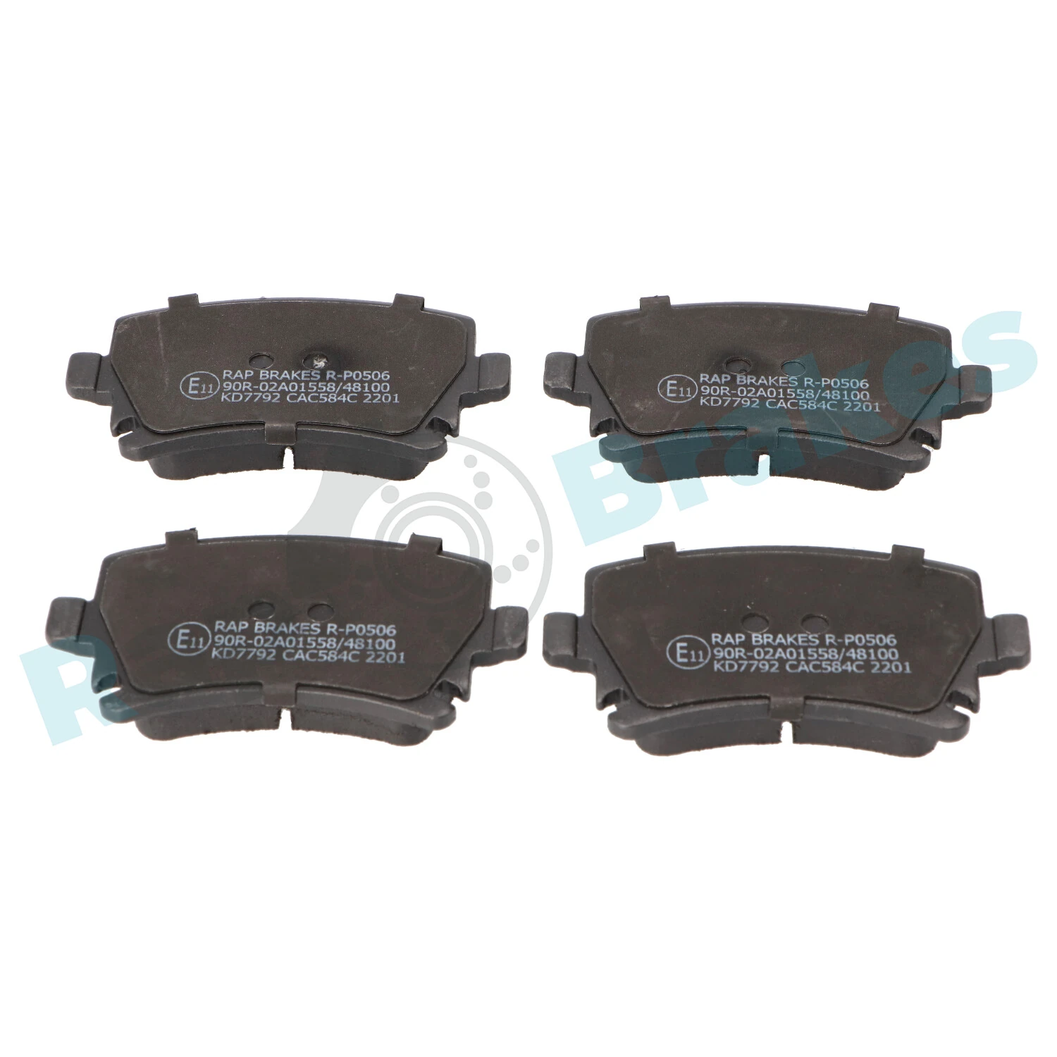 Brake Pad Set, disc brake R-P0506