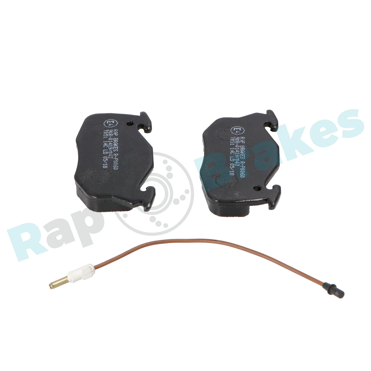 Brake Pad Set, disc brake R-P0060