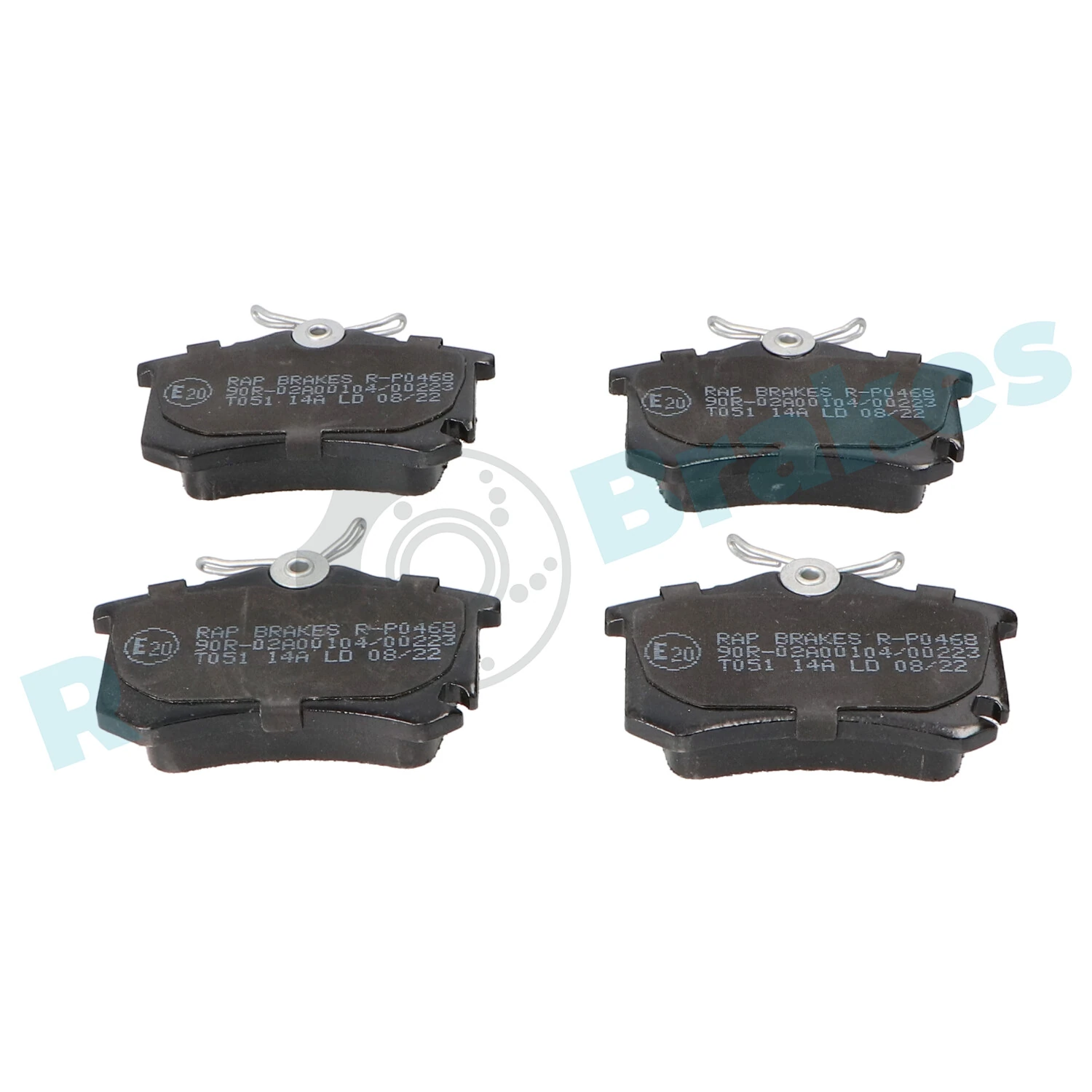 Brake Pad Set, disc brake R-P0468