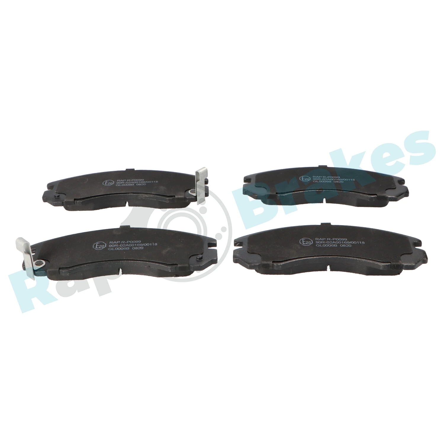 Brake Pad Set, disc brake R-P0099