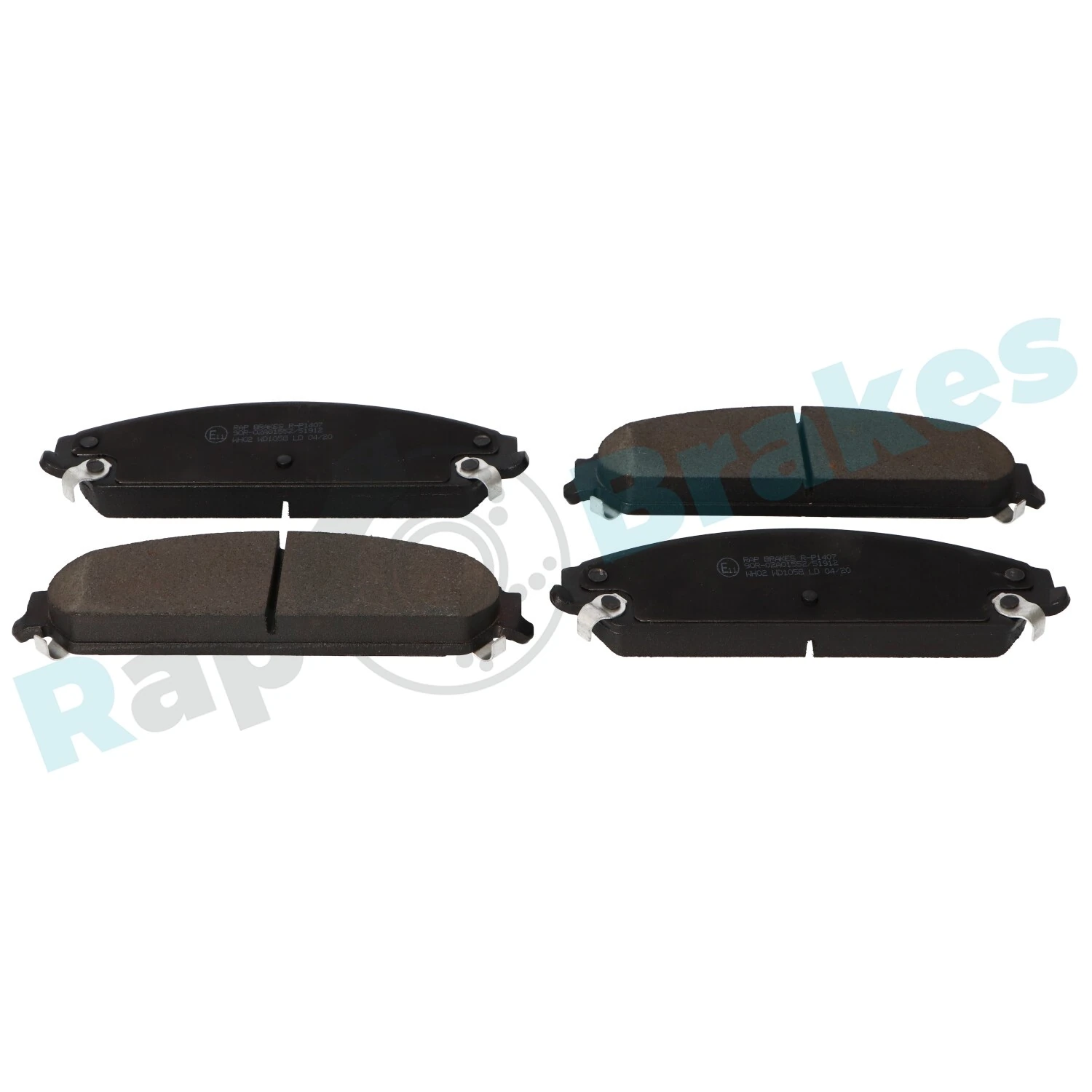 Brake Pad Set, disc brake R-P1407