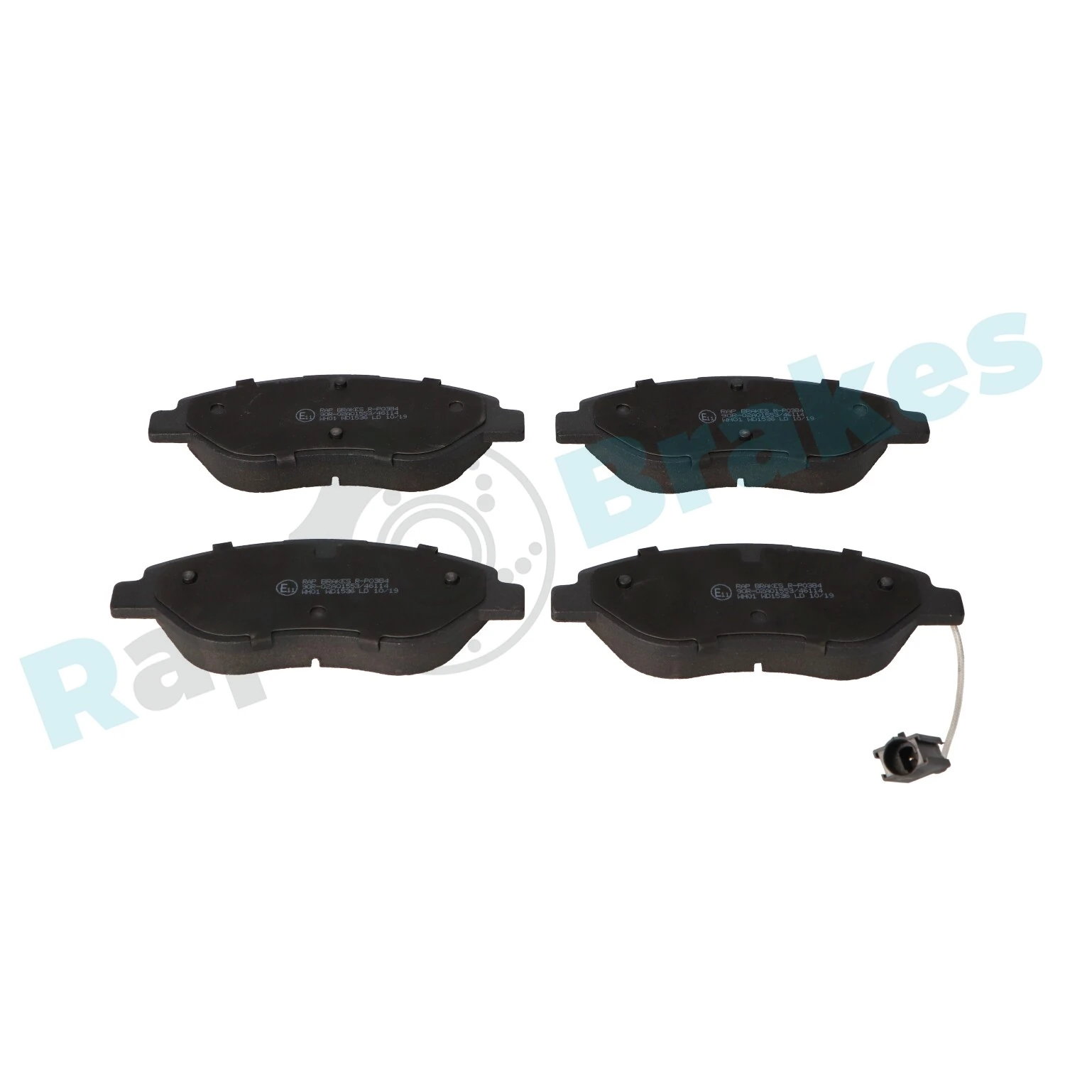 Brake Pad Set, disc brake R-P0384