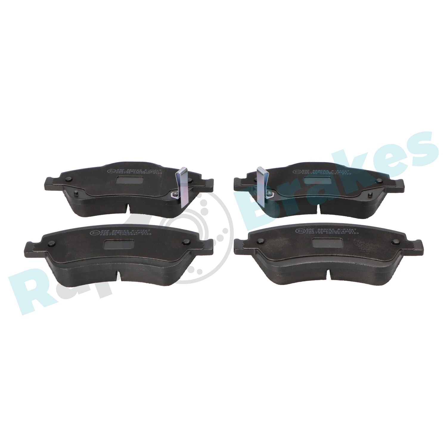 Brake Pad Set, disc brake R-P1267