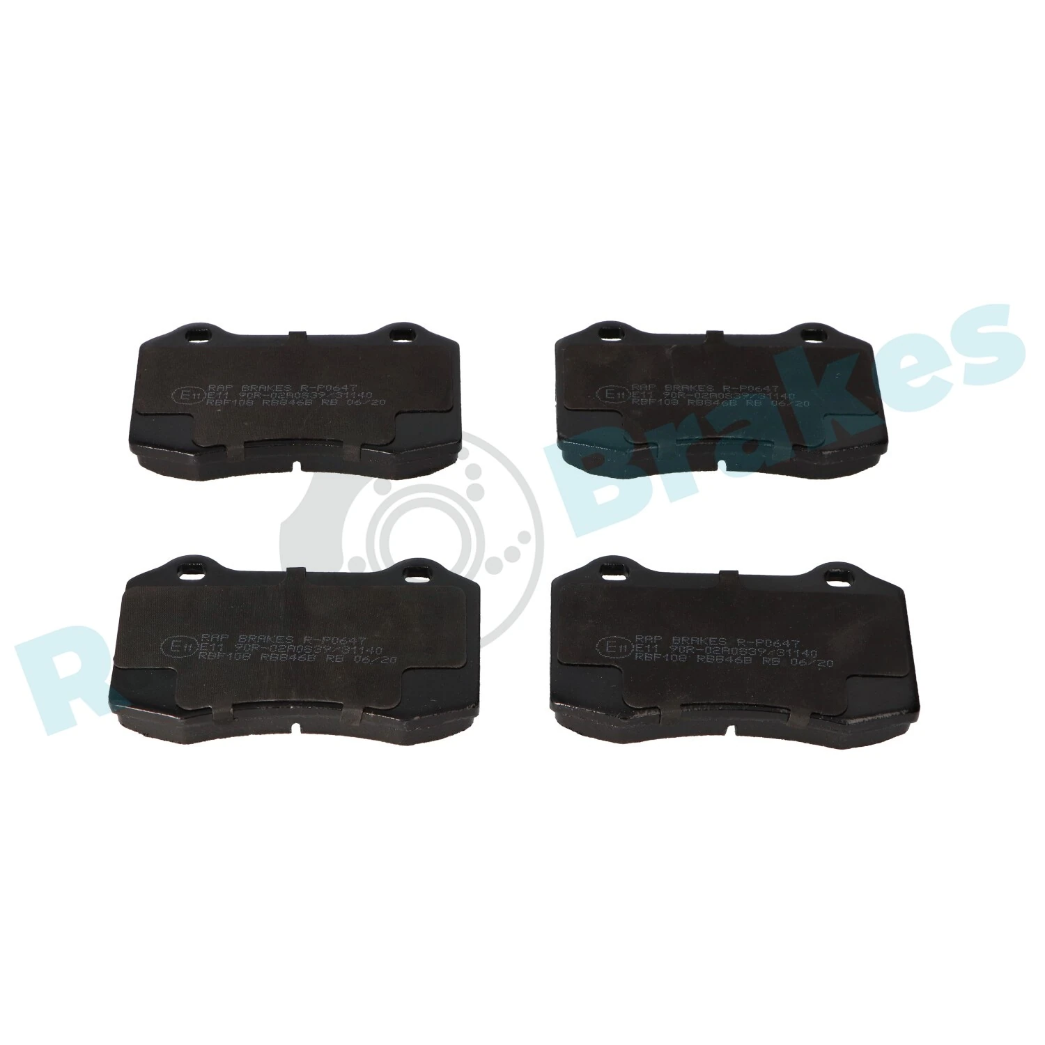 Brake Pad Set, disc brake R-P0647
