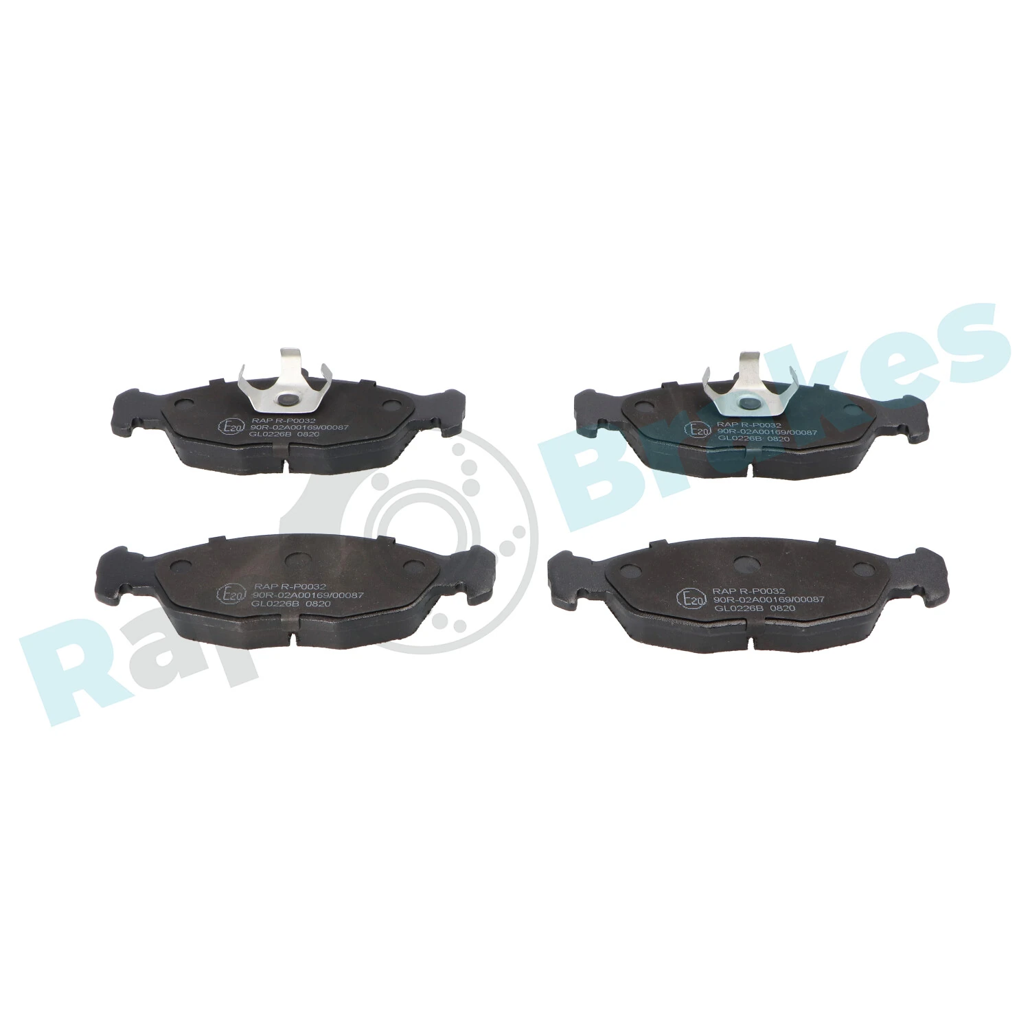 Brake Pad Set, disc brake R-P0032